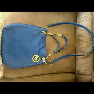 Michael Kors Blue Shoulder Bag - Never Used